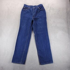 VTG Levis Jeans Womens 16 Blue High Rise Straight Orange Tab Made In USA